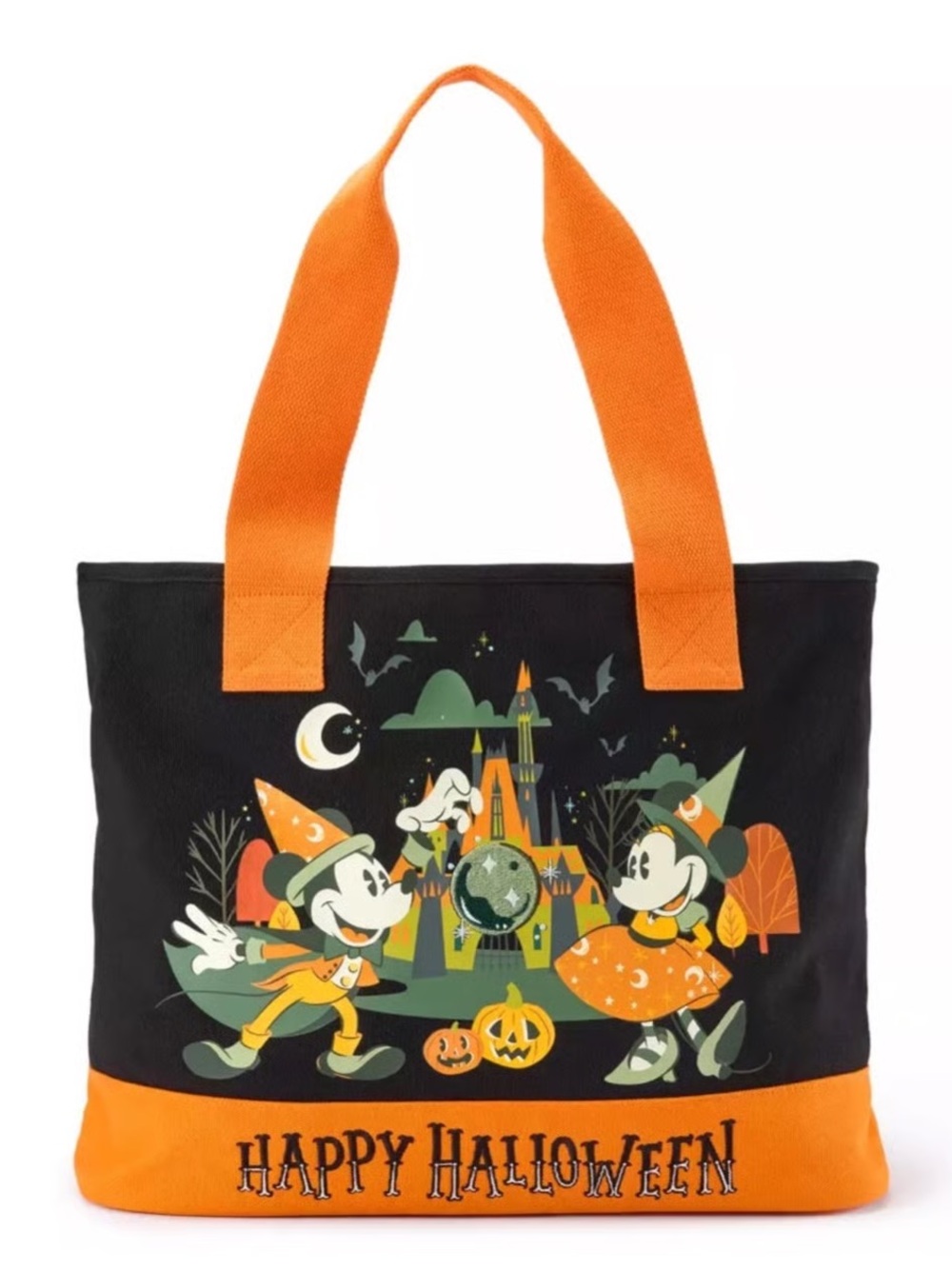 Disney Parks Halloween Mickey and Minnie Tote